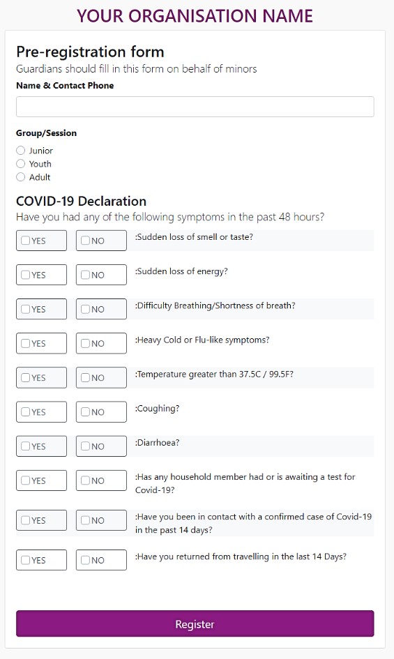 sample COVID-19-Declaration-form